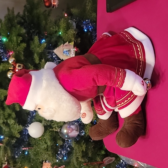 Hallmark The Polar Express Santa Claus Talking Plush 18" Jingle Bell Christmas - Picture 6 of 7